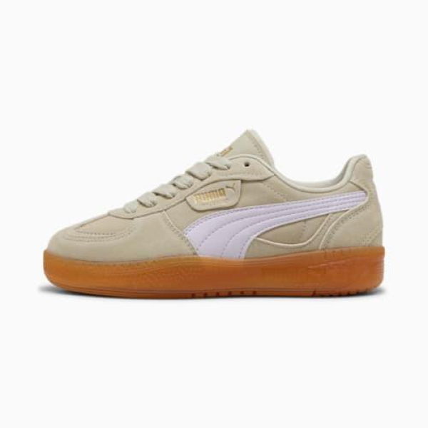 Palermo Moda Xtra Gum Sneakers Women in Desert Dust/Lilac Frost, Size 11 by PUMA Shoes