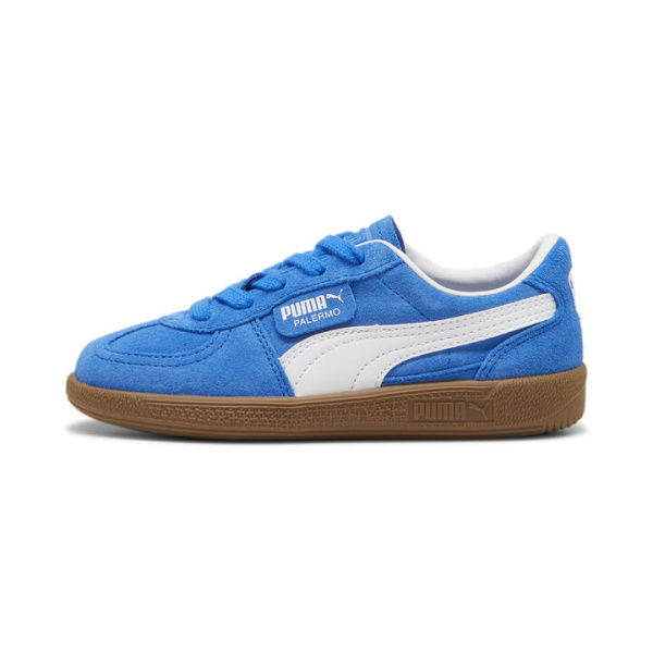 Palermo Sneakers Kids in Hyperlink Blue/White, Size 11, Synthetic by PUMA