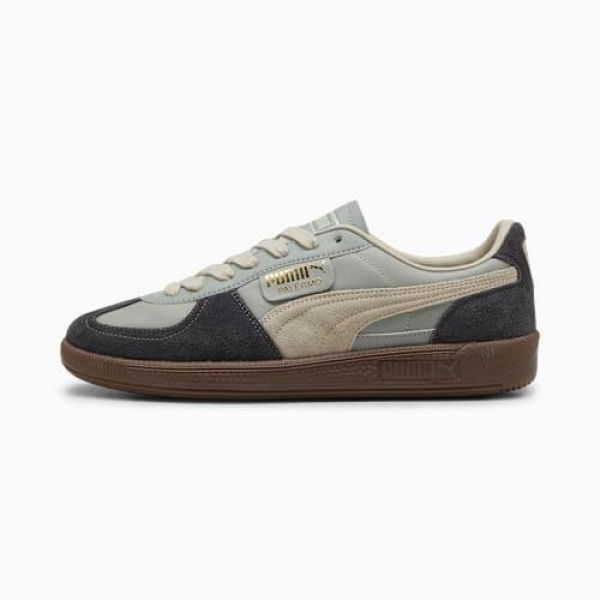 Palermo Sneakers Unisex in Smokey Gray/Desert Dust, Size 5.5 by PUMA Shoes