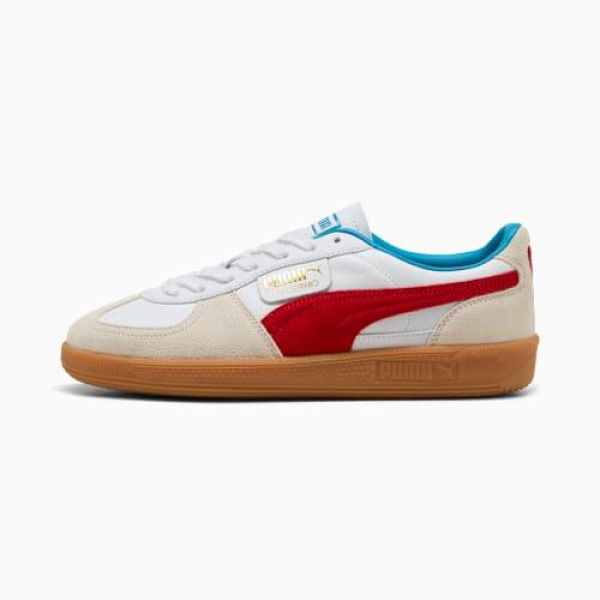 Palermo Sneakers Unisex in White/For All Time Red, Size 4.5 by PUMA Shoes