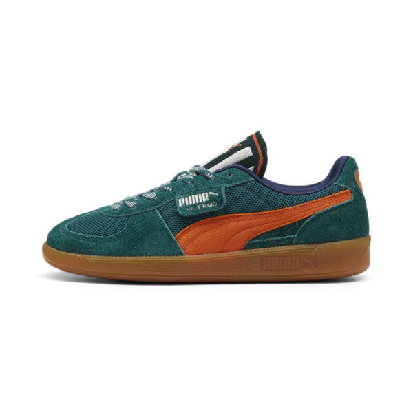 Palermo Supertifo Unisex Sneakers in Dark Myrtle/Maple Syrup, Size 10, Rubber by PUMA Shoes