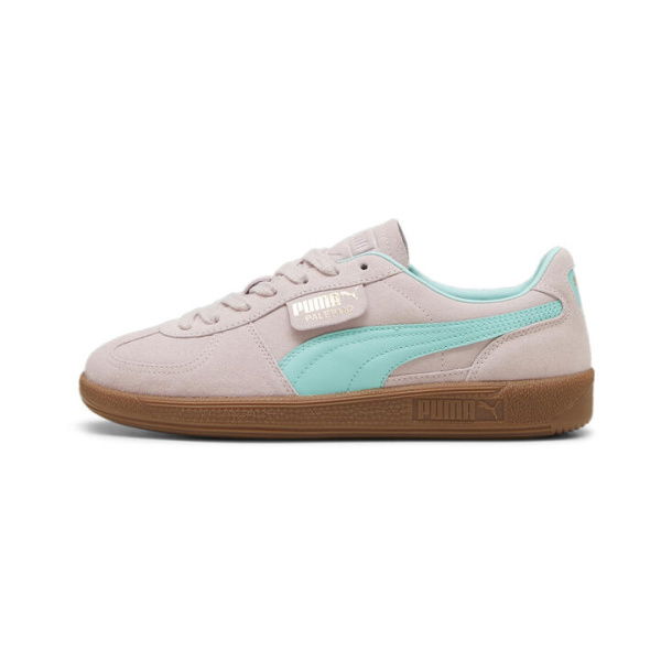 Palermo Unisex Sneakers in Mauve Mist/Mint/Gum, Size 10, Synthetic by PUMA Shoes