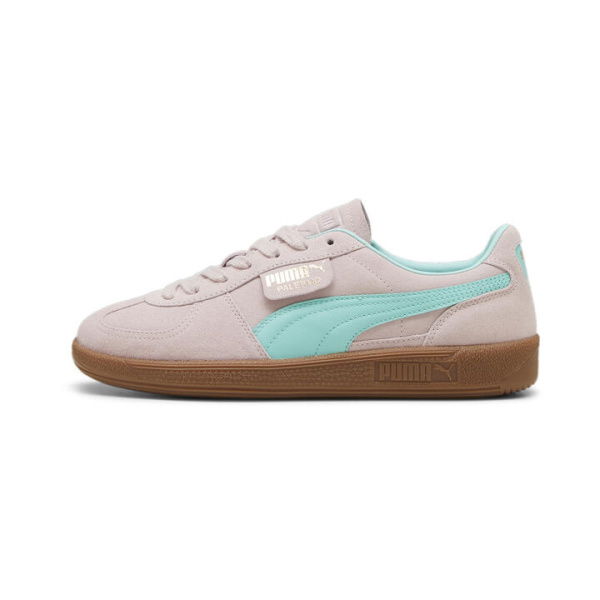 Palermo Unisex Sneakers in Mauve Mist/Mint/Gum, Size 4.5, Synthetic by PUMA Shoes