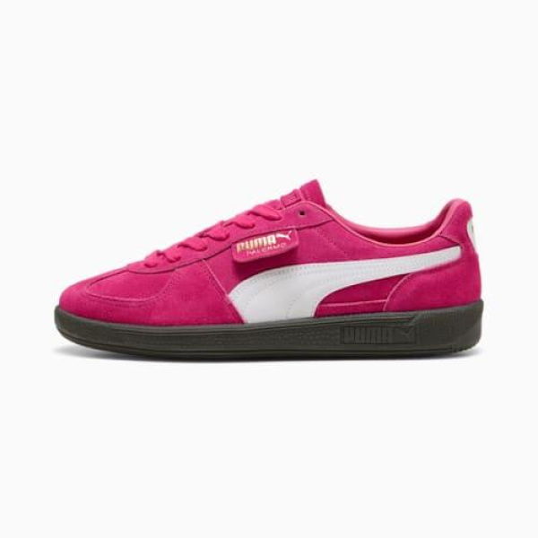 Palermo Unisex Sneakers in Pink/White, Size 4, Synthetic by PUMA Shoes