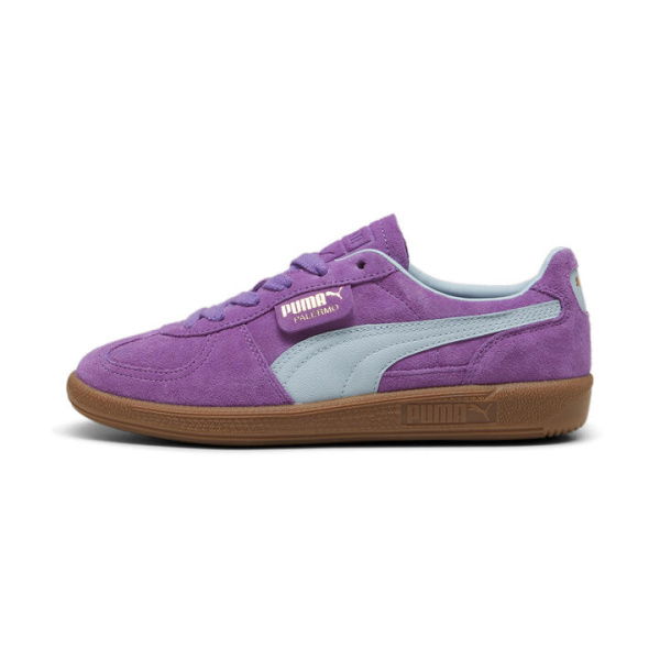 Palermo Unisex Sneakers in Ultraviolet/Turquoise Surf/Gold, Size 10, Synthetic by PUMA Shoes