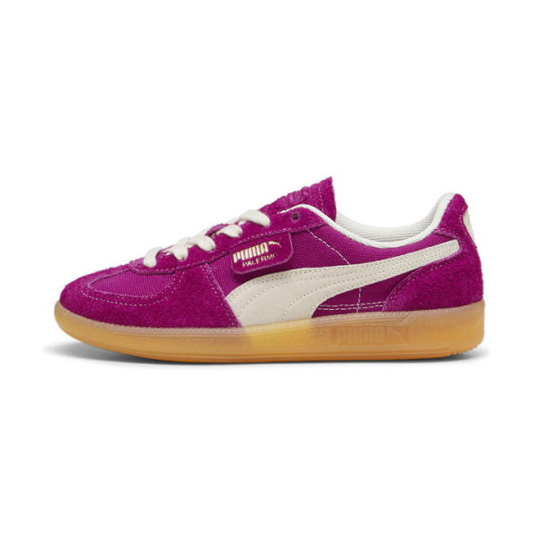 Palermo Vintage Unisex Sneakers in Magenta Gleam/Frosted Ivory, Size 10, Textile by PUMA Shoes