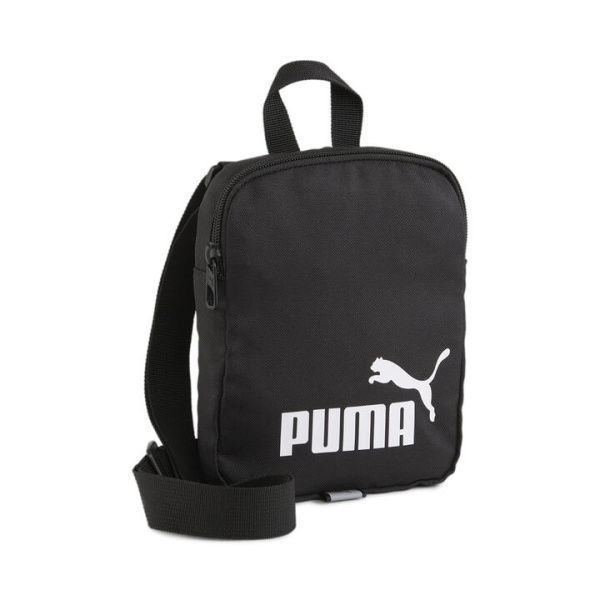 Phase Portable Shoulder Bag Bag in Black, Polyester by PUMA