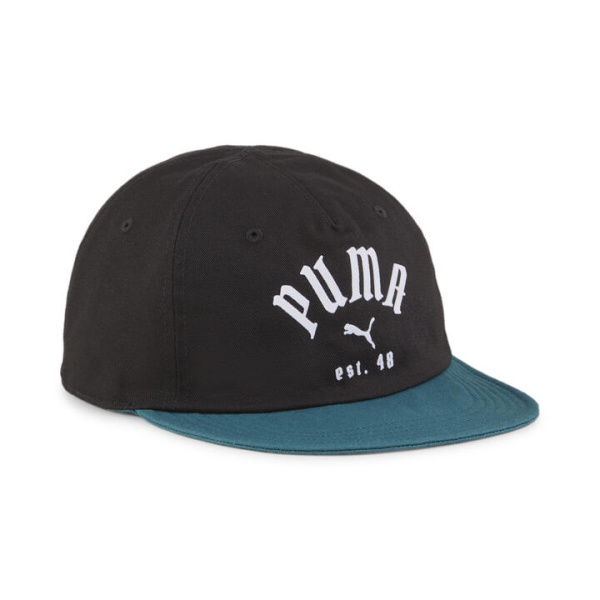 PLAY LOUD Reversible Cap in Black/Cold Green, Cotton by PUMA