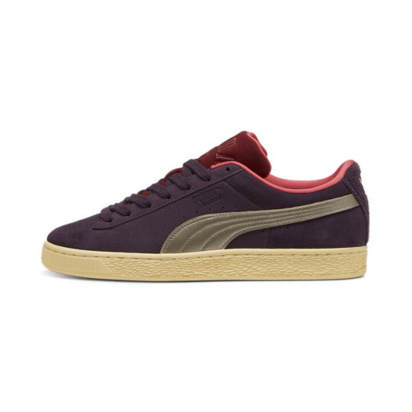 PLAY LOUD Suede Sneakers Unisex in Midnight Plum/Chamomile, Size 10.5, Textile by PUMA Shoes