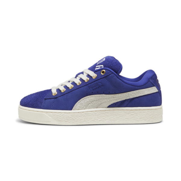 PLAY LOUD Suede XL Sneakers Unisex in Lapis Lazuli/Warm White, Size 14, Textile by PUMA