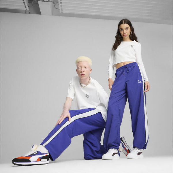 PLAY LOUD T7 Track Pants Unisex in Lapis Lazuli, Size 2XL, Polyester by PUMA