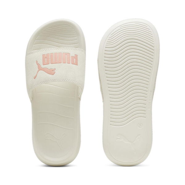 Popcat 2.0 Coquette Women's Slides in Alpine Snow/Deeva Peach, Size 6, Synthetic by PUMA