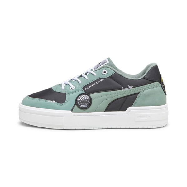 Porsche Legacy CA Pro Lux GC Unisex Sneakers in Black/Eucalyptus, Size 10 by PUMA Shoes