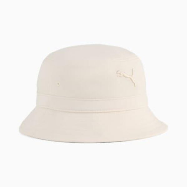 PREMIUM ESS Unisex Bucket Hat in Alpine Snow, Size Small, Polyester by PUMA