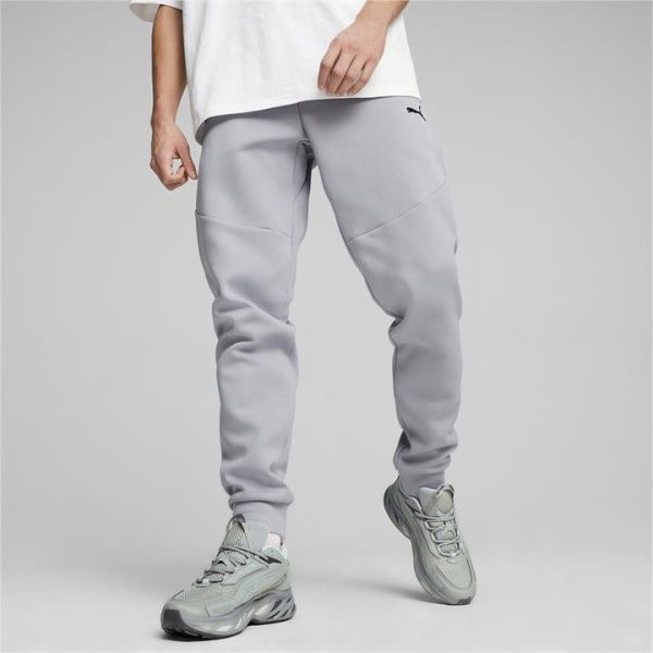 PUMATECH Men's Track Pants in Gray Fog, Size 2XL, Cotton/Polyester