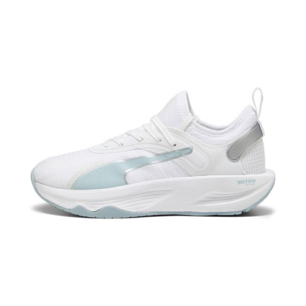 PWR XX NITROâ„¢ Training Shoes Women in White/Turquoise Surf, Size 5.5, Synthetic by PUMA Shoes