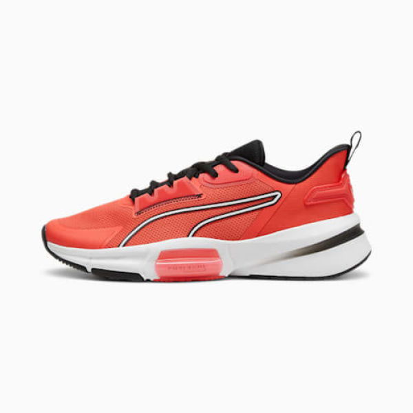 PWRFrame TR 3 Men's Training Shoes in Active Red/Black/White, Size 7, Synthetic by PUMA Shoes