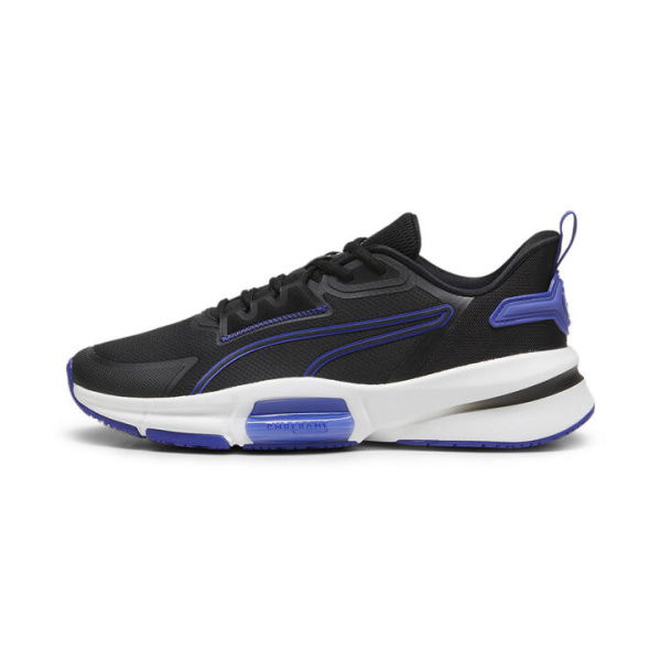 PWRFrame TR 3 Men's Training Shoes in Black/Lapis Lazuli/White, Size 7.5, Synthetic by PUMA Shoes