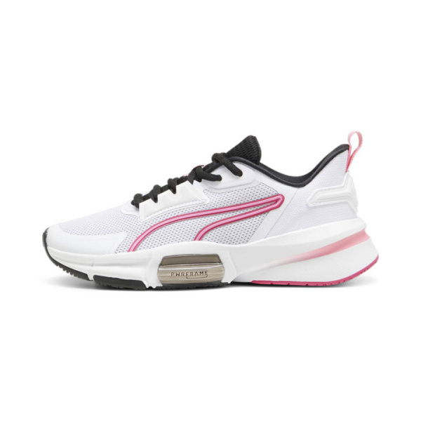 PWRFrame TR 3 Training Shoes Women in White/Garnet Rose/Fast Pink, Size 11, Synthetic by PUMA Shoes