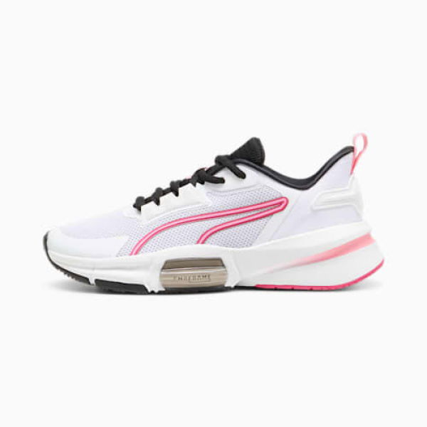 PWRFrame TR 3 Women's Training Shoes in White/Garnet Rose/Fast Pink, Size 6 by PUMA Shoes