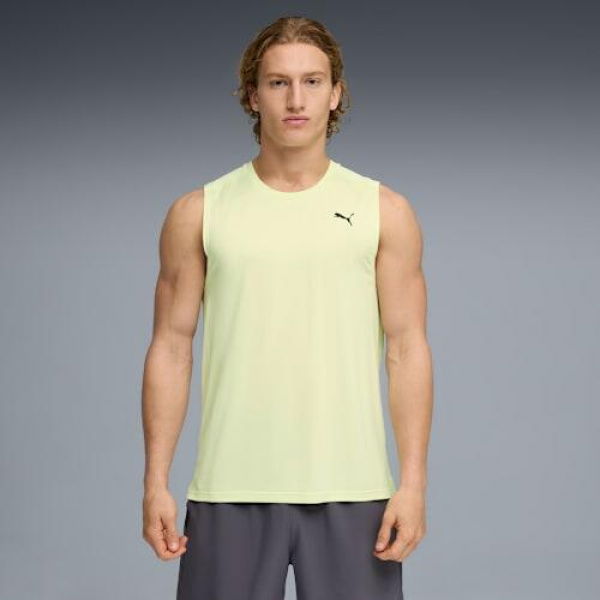 PWRTRAIN Men's Training Tank Top in Apple Spritz, Size Small, Polyester by PUMA