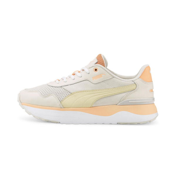 R78 Voyage Premium Women's Sneakers in Vaporous Gray/Anise Flower/Fizzy Melon, Size 6, Rubber by PUMA