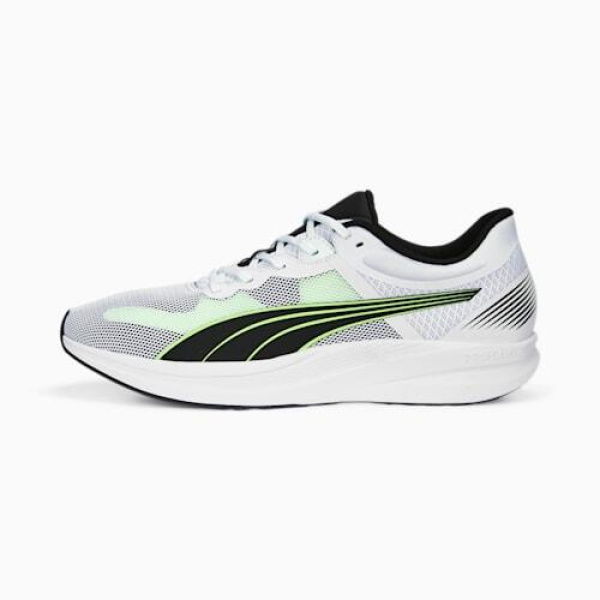 Redeem Profoam Running Shoes in White/Black/Fizzy Lime, Size 7.5 by PUMA Shoes