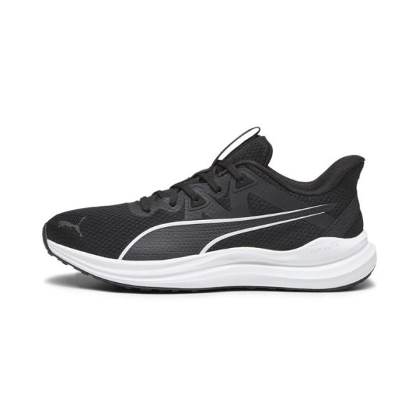 Reflect Lite Unisex Running Shoes in Black/White, Size 14, Synthetic by PUMA Shoes