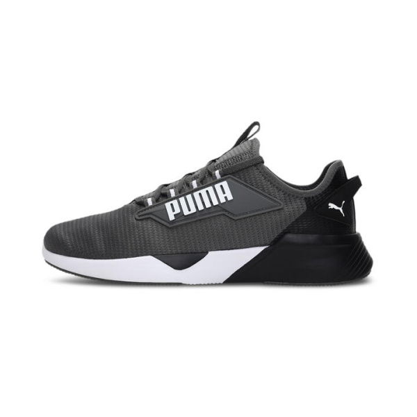 Retaliate 2 Unisex Running Shoes in Castlerock/Black, Size 10, Synthetic by PUMA Shoes