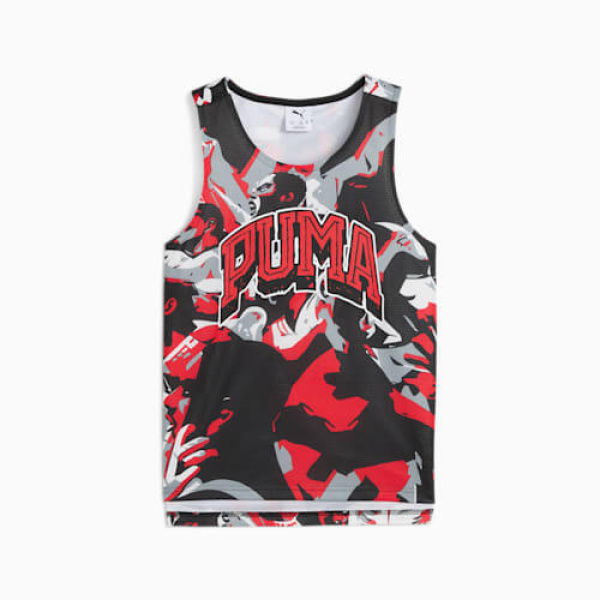 Rival Rage All-Over Print Mesh Tank Top - Youth 8