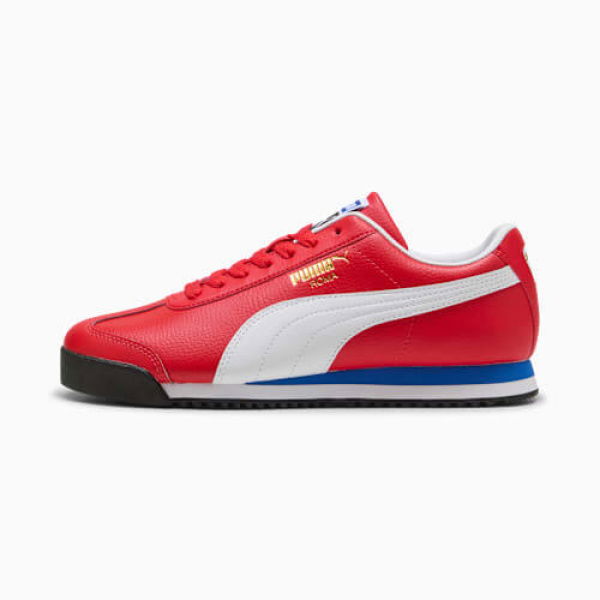 Roma 24 Unisex Sneakers in For All Time Red/White, Size 4 by PUMA
