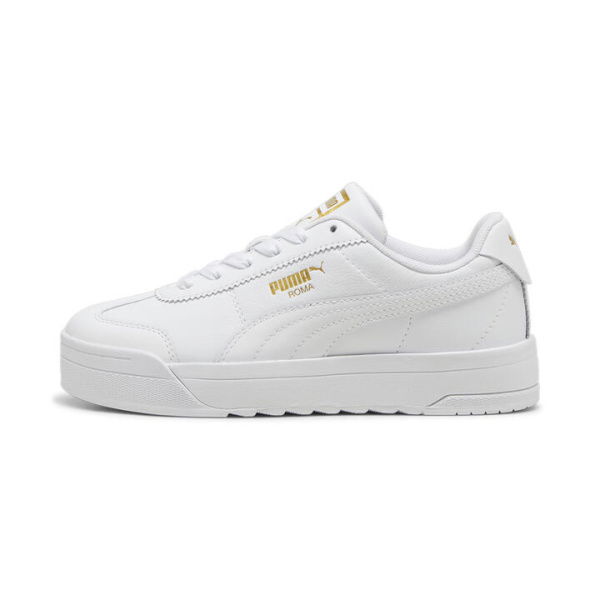 Roma Feminine Women's Sneakers in White, Size 5.5 by PUMA