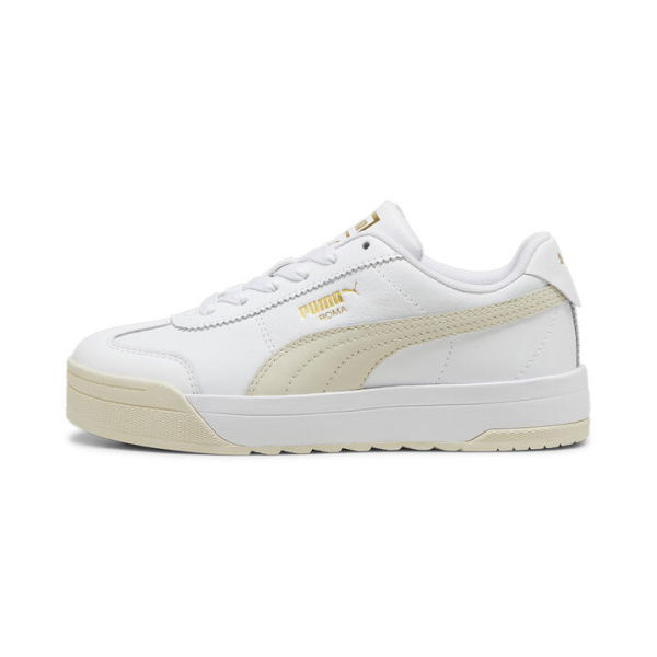 Roma Feminine Women's Sneakers in White/Alpine Snow, Size 10.5 by PUMA