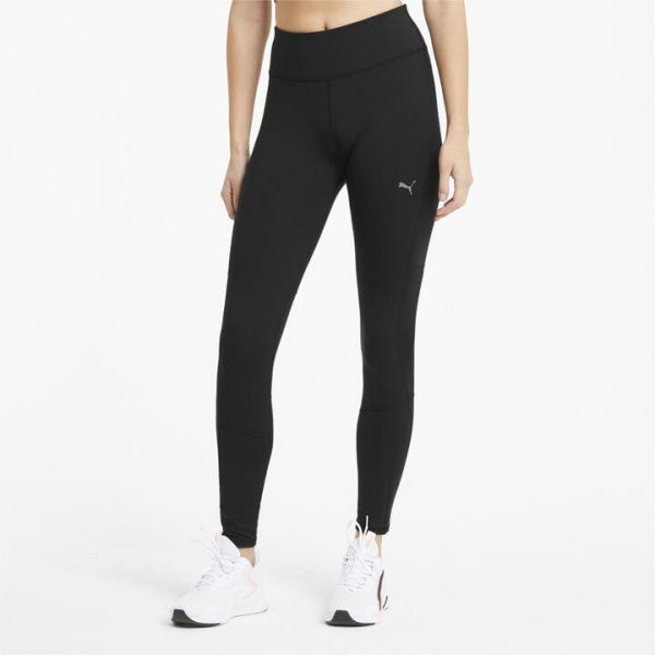 RUN FAVOURITE Women's Running Leggings in Black, Size Large, Polyester/Elastane by PUMA