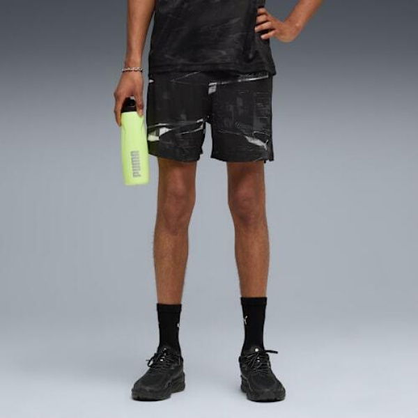 RUN VELOCITY 5 Shorts Men in Black, Size 2XL, Polyester by PUMA