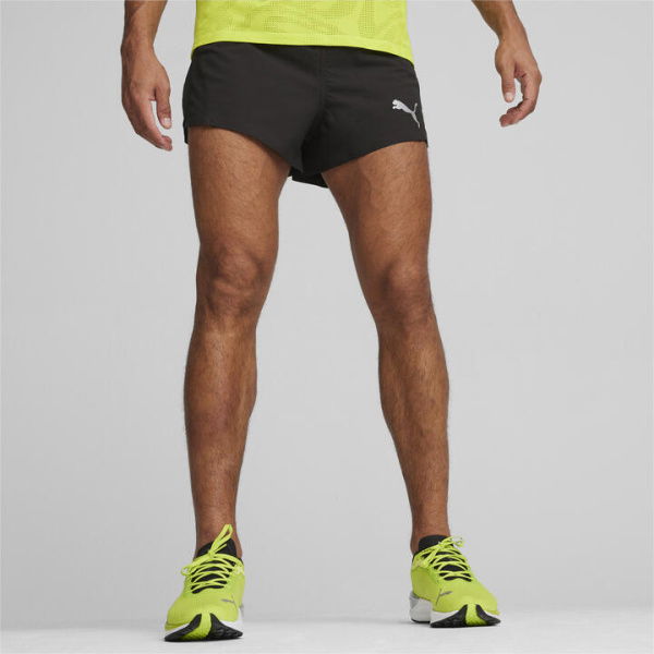 RUN VELOCITY Men's 3 Running Shorts in Black, Size 2XL, Polyester by PUMA