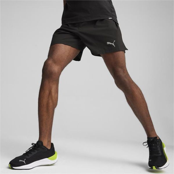 RUN VELOCITY ULTRAWEAVE 5 Men's Running Shorts in Black, Size Medium, Polyester by PUMA