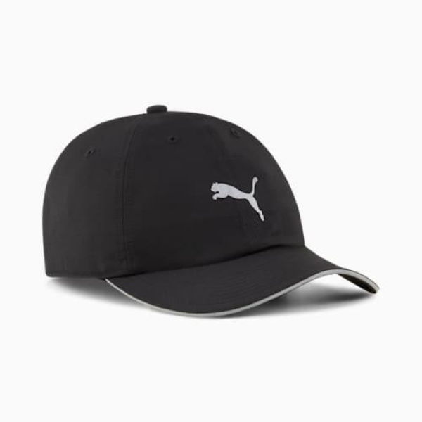 Running III Baseball Unisex Cap in Black, Polyester by PUMA