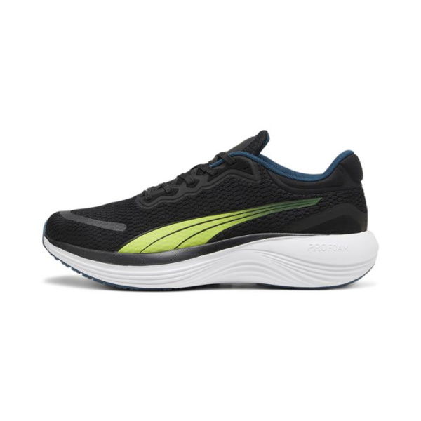 Scend Pro Unisex Running Shoes in Black/Lime Pow/Ocean Tropic, Size 10, Synthetic by PUMA Shoes