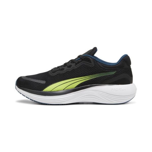 Scend Pro Unisex Running Shoes in Black/Lime Pow/Ocean Tropic, Size 14 by PUMA Shoes