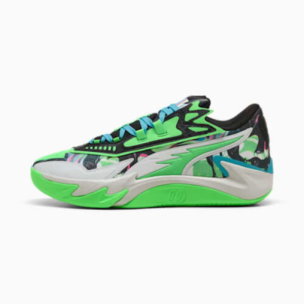 Scoot Zeros II 2K Basketball Shoes Unisex in Bright Aqua/Feather Gray, Size 6.5, Synthetic by PUMA Shoes