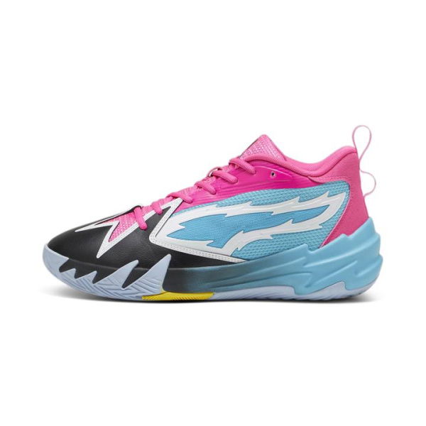Scoot Zeros Northern Lights Unisex Basketball Shoes in Bright Aqua/Ravish, Size 15, Synthetic by PUMA Shoes