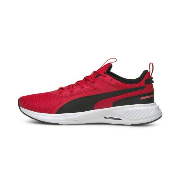 Scorch Runner Unisex Running Shoes in High Risk Red/Black, Size 10 by PUMA Shoes