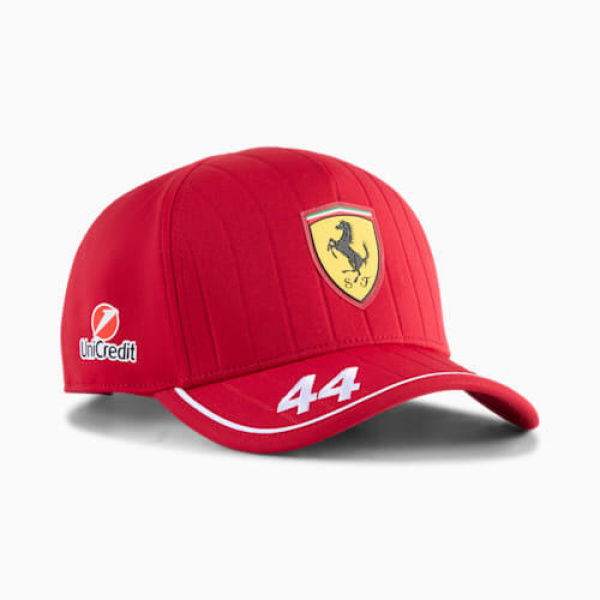 Scuderia Ferrari Hamilton Baseball Cap in Dark Cherry, Polyester by PUMA