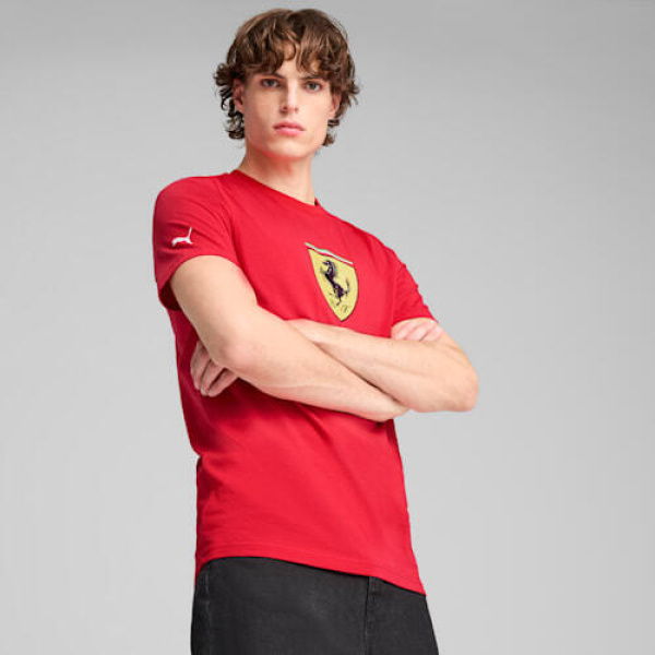 Scuderia Ferrari Race Coloured Big Shield Men's T