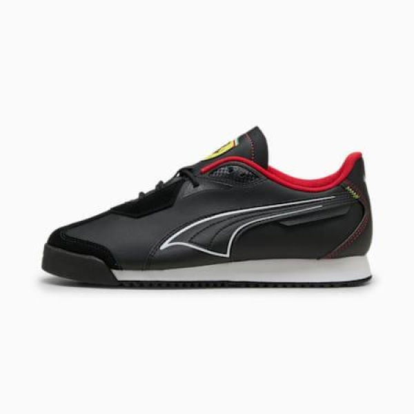 Scuderia Ferrari Roma Unisex Sneakers in Black, Size 6.5, Textile by PUMA Shoes