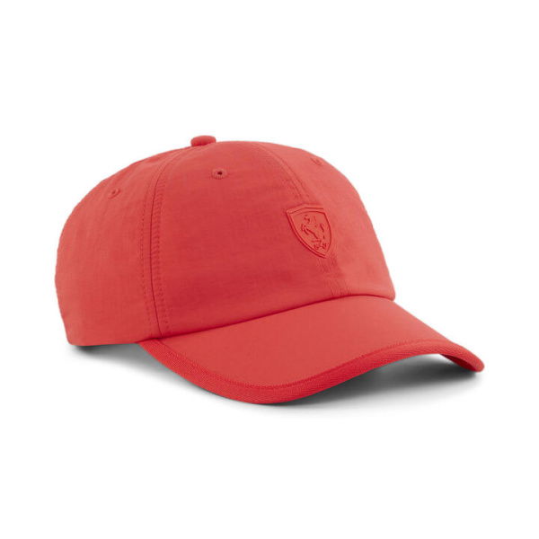 Scuderia Ferrari Style Cap in Rosso Corsa, Polyamide by PUMA