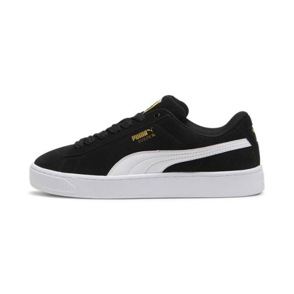 Scuderia Ferrari Suede XL Unisex Sneakers in Black/White, Size 11.5, Textile by PUMA