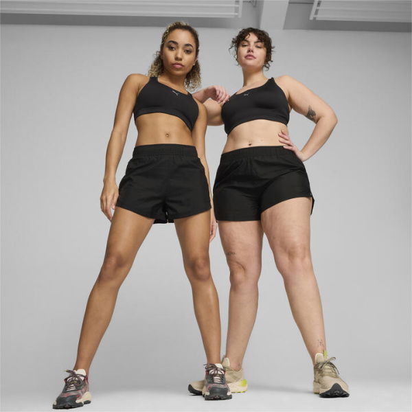 SEASONS 3 Women's Woven Shorts in Black, Size Large, Nylon by PUMA