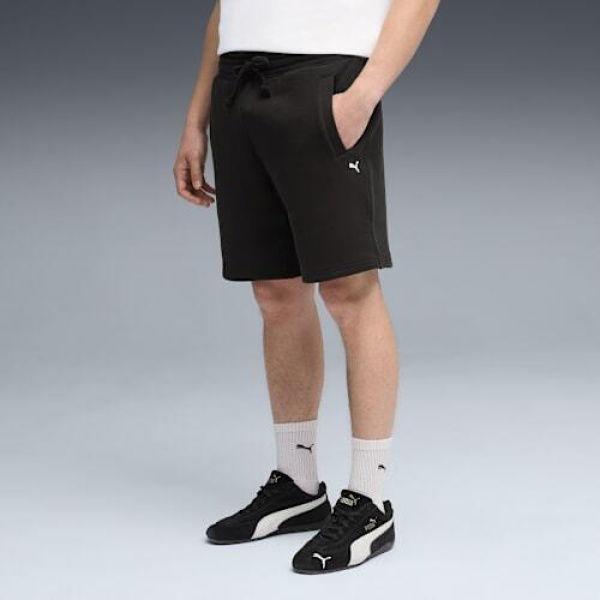 Select Essentials Shorts Men in Black, Size Large, Cotton by PUMA